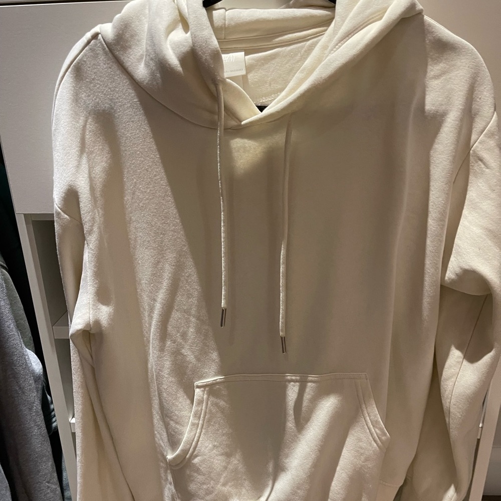 cream hoodie